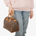 Louis Vuitton Speedy 25 Monogram Canvas Handbag