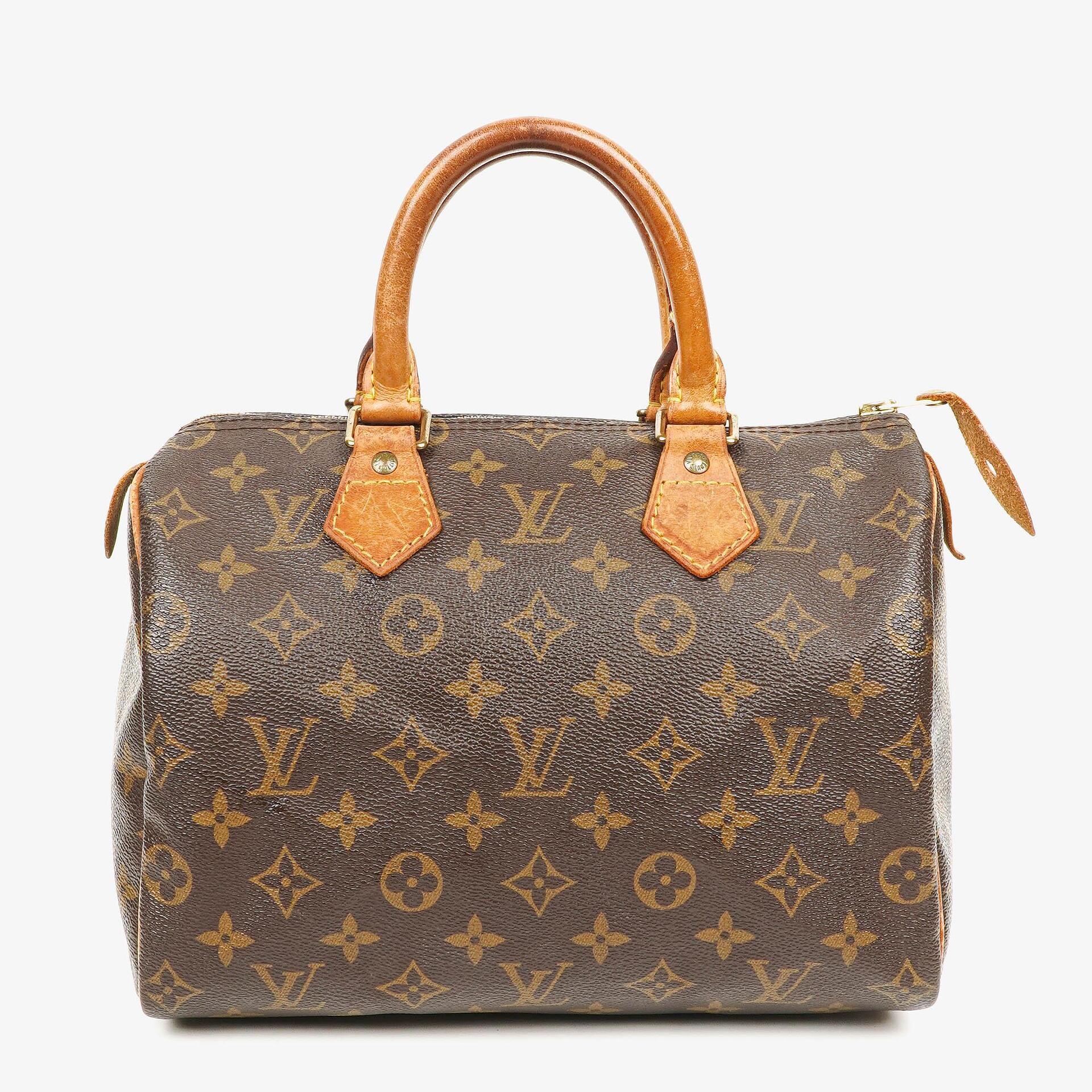 Louis Vuitton Speedy 25 Monogram Canvas Handbag