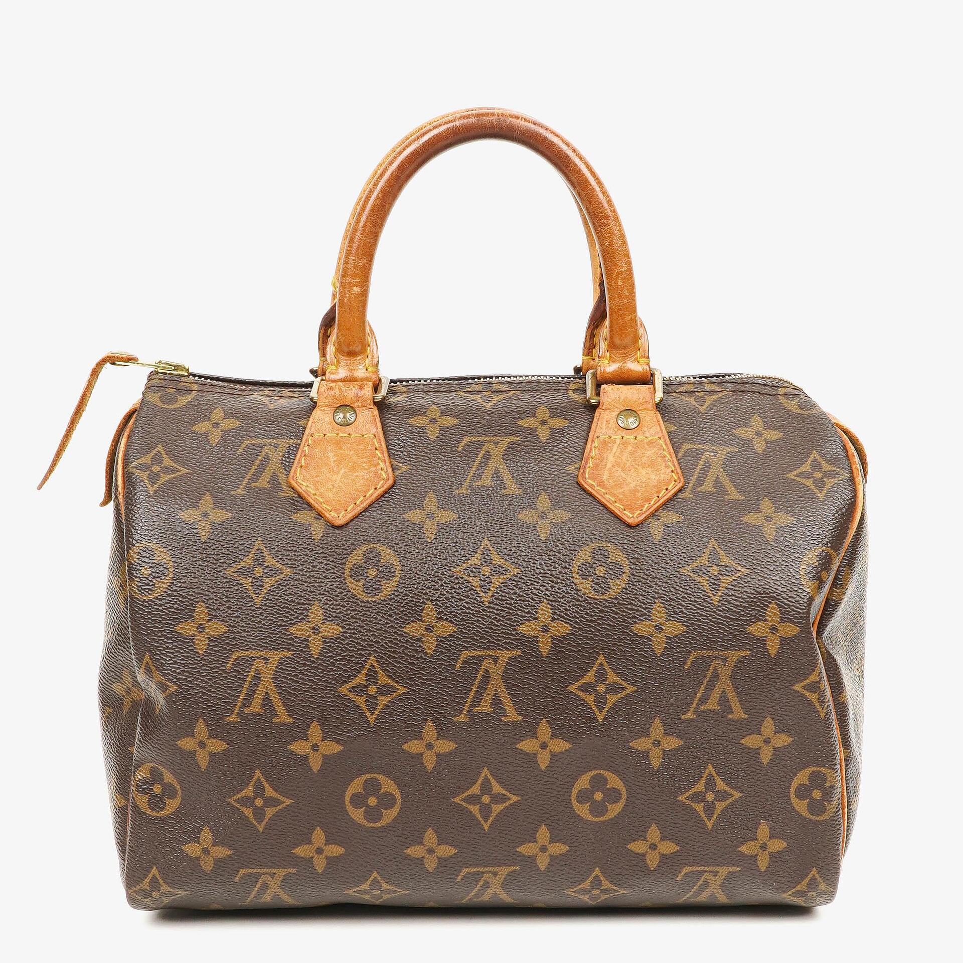 Louis Vuitton Speedy 25 Monogram Canvas Handbag