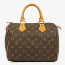 Louis Vuitton Speedy 25 Monogram Canvas Handbag