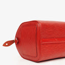 Louis Vuitton Speedy 25 Red EPI Leather Handbag