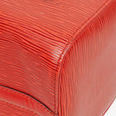 Louis Vuitton Speedy 25 Red EPI Leather Handbag
