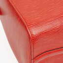 Louis Vuitton Speedy 25 Red EPI Leather Handbag