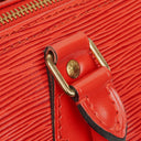 Louis Vuitton Speedy 25 Red EPI Leather Handbag