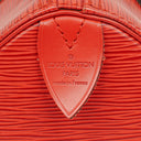 Louis Vuitton Speedy 25 Red EPI Leather Handbag