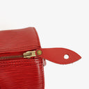 Louis Vuitton Speedy 25 Red EPI Leather Handbag