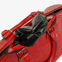 Louis Vuitton Speedy 25 Red EPI Leather Handbag