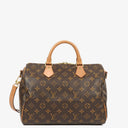 Louis Vuitton Speedy 30 Bandouliere Monogram Canvas Bag