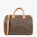 Louis Vuitton Speedy 30 Bandouliere Monogram Canvas Handbag