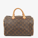 Louis Vuitton Speedy 30 Bandouliere Monogram Canvas Handbag