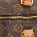 Louis Vuitton Speedy 30 Bandouliere Monogram Canvas Handbag