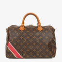 Louis Vuitton Speedy 30 Bandouliere Monogram Canvas Handbag