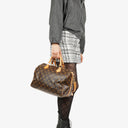 Louis Vuitton Speedy 30 Bandouliere Monogram Canvas Handbag