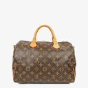 Louis Vuitton Speedy 30 Bandouliere Monogram Canvas Handbag