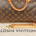 Louis Vuitton Speedy 30 Bandouliere Monogram Canvas Handbag