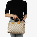 Louis Vuitton Speedy 30 Damier Azur Canvas Handbag