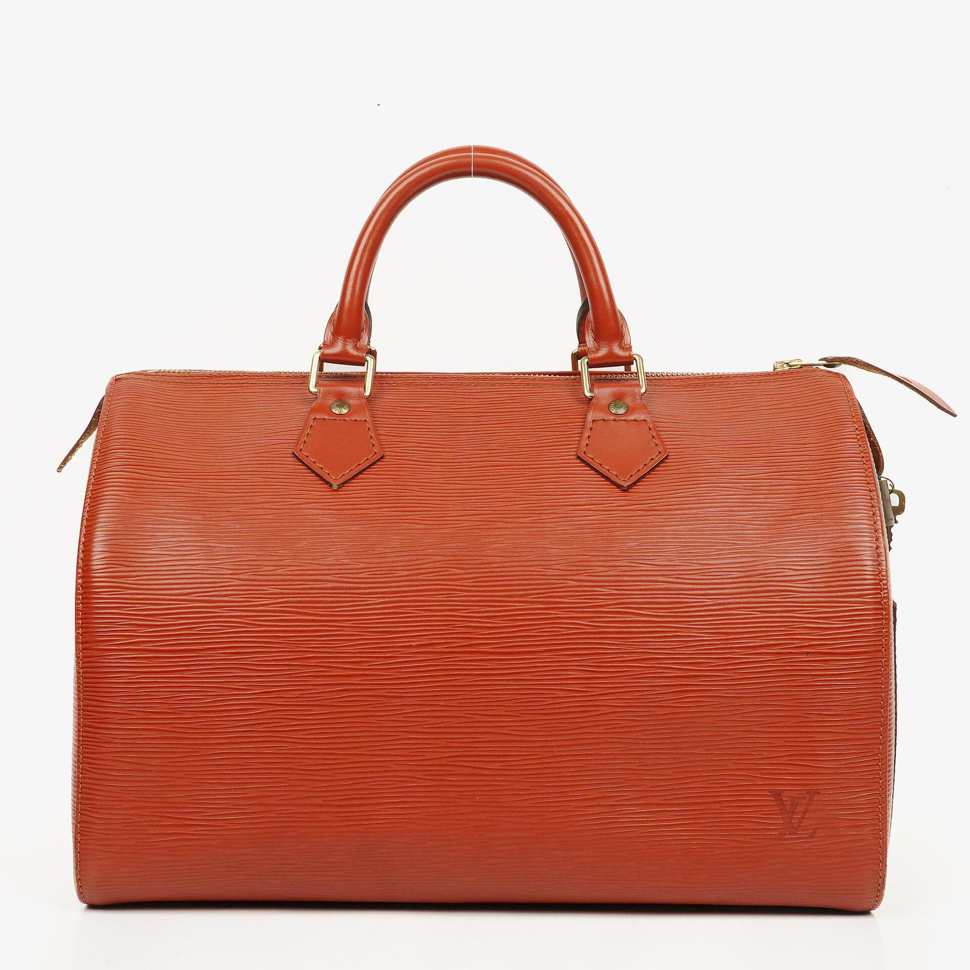 Louis Vuitton Speedy 30 Kenyan Fawn EPI Leather Bag