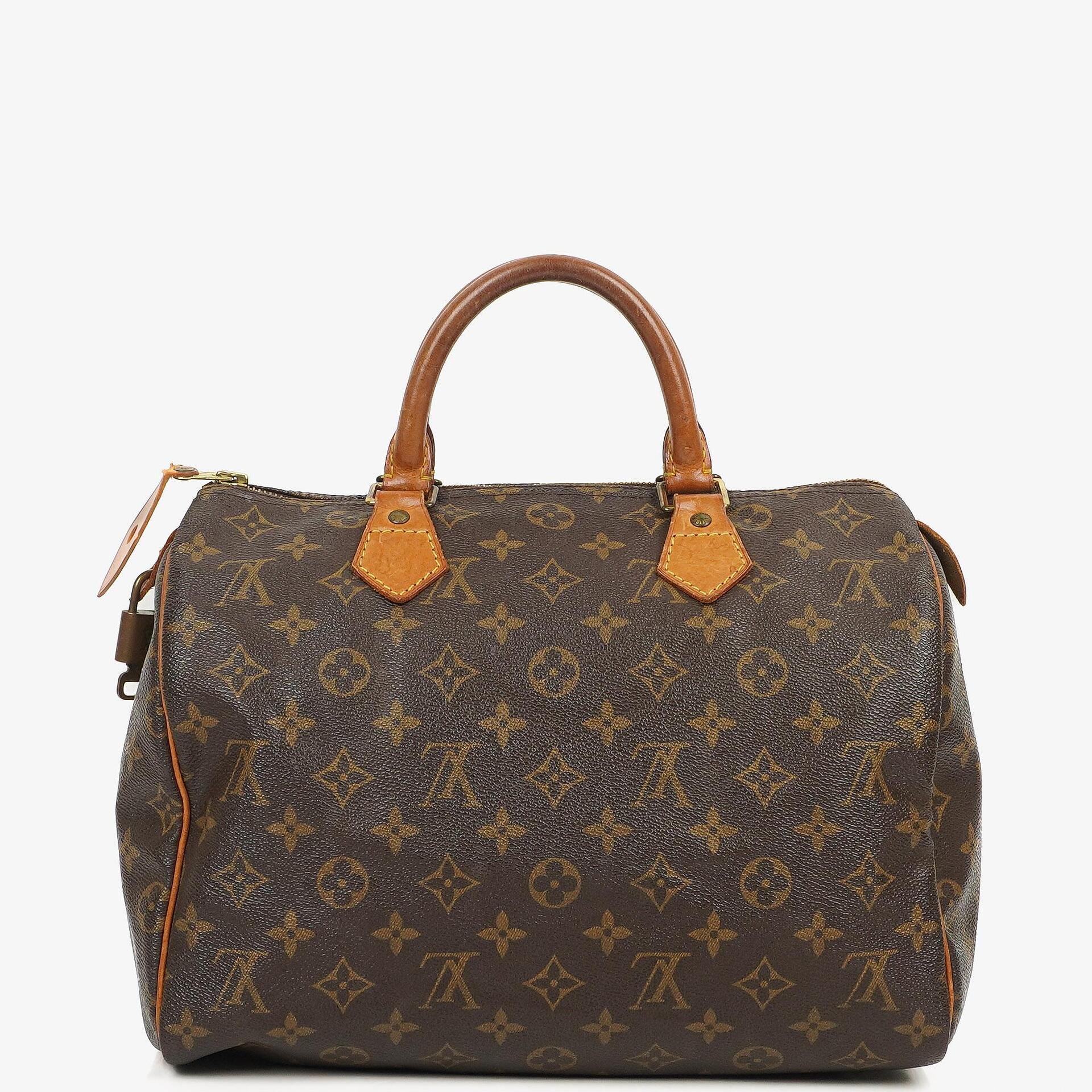 Louis Vuitton Speedy 30 Monogram Canvas Bag