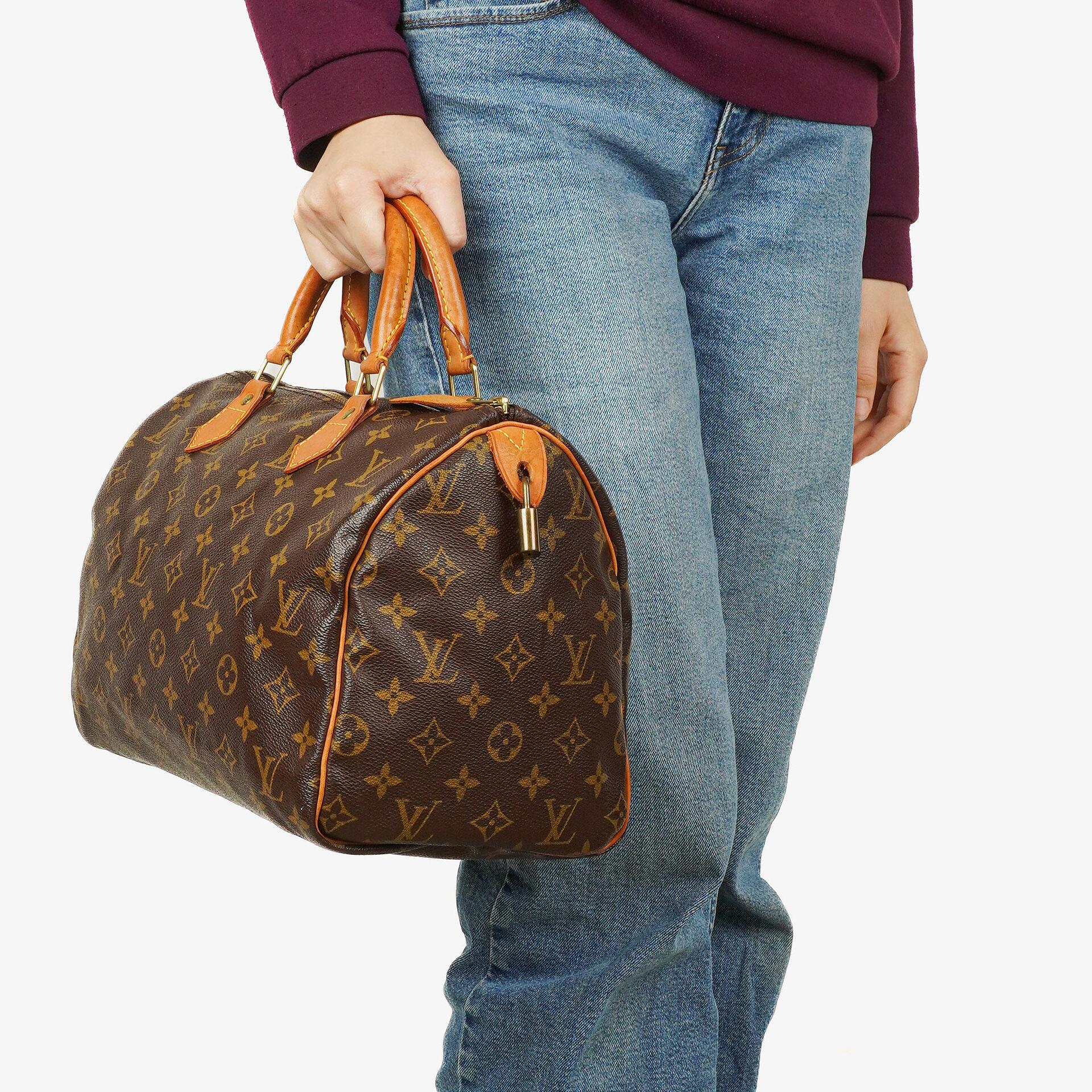Louis Vuitton Speedy 30 Monogram Canvas Bag