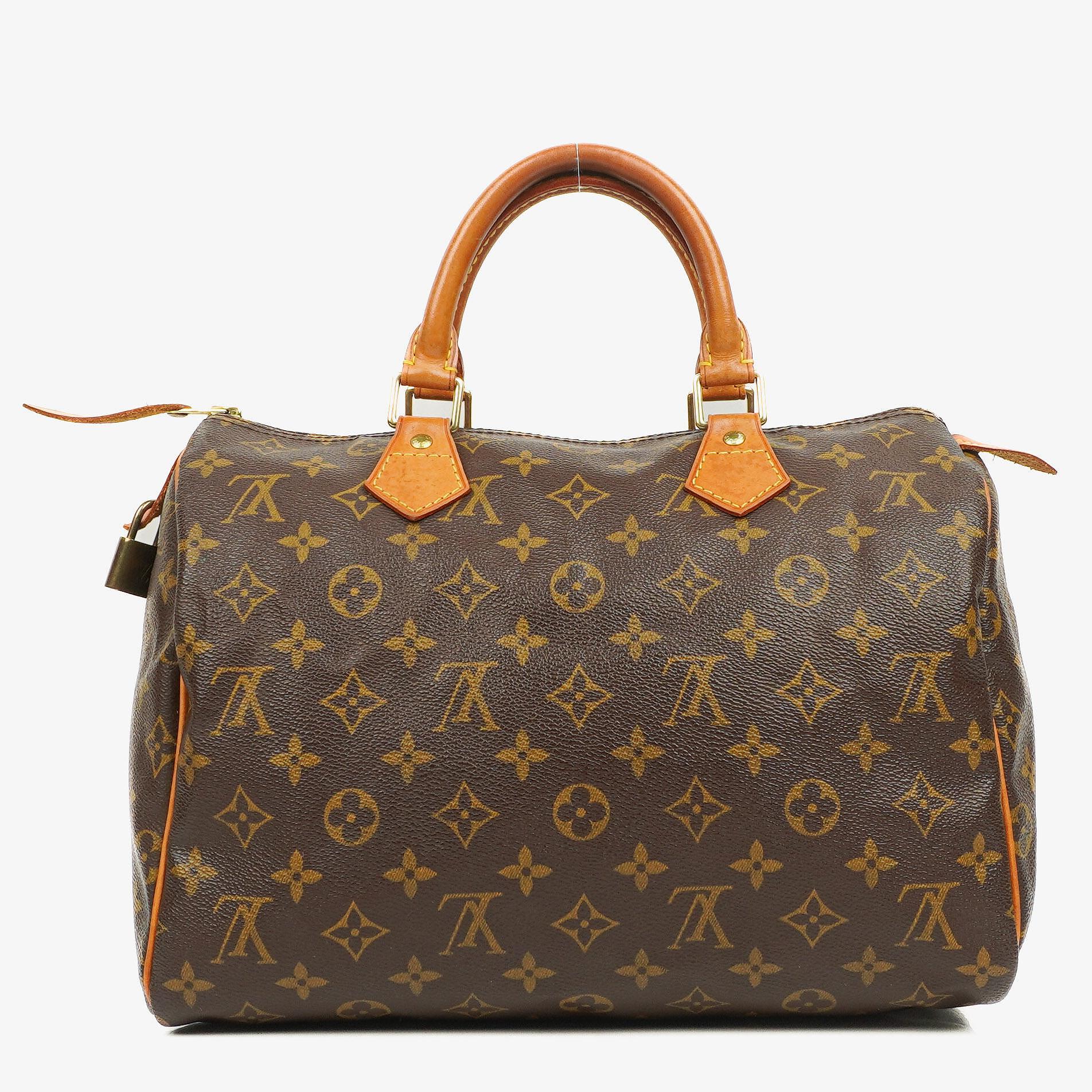Louis Vuitton Speedy 30 Monogram Canvas Bag