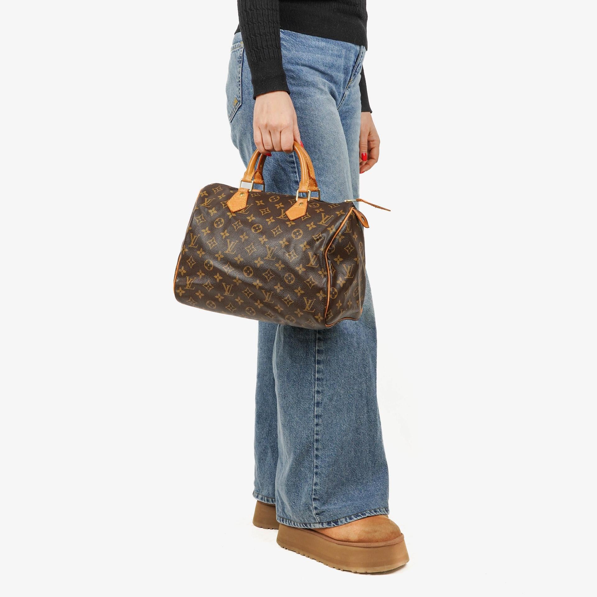 Louis Vuitton Speedy 30 Monogram Canvas Bag