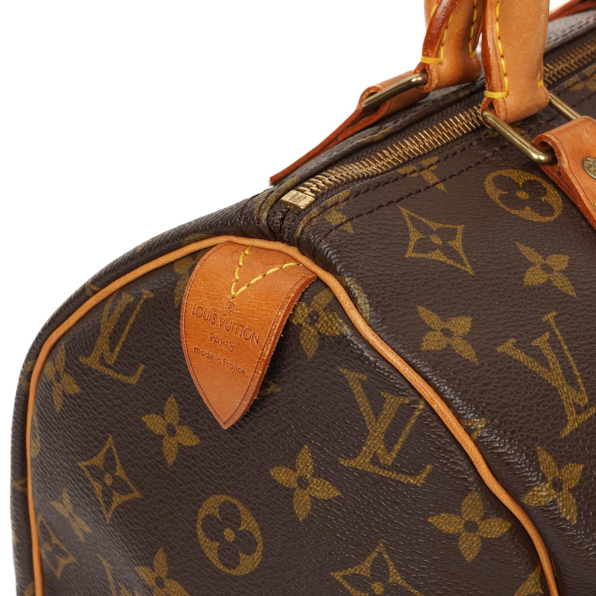Louis Vuitton Speedy 30 Monogram Canvas Handbag