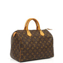 Louis Vuitton Speedy 30 Monogram Canvas Handbag