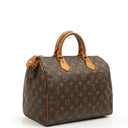 Louis Vuitton Speedy 30 Monogram Canvas Handbag