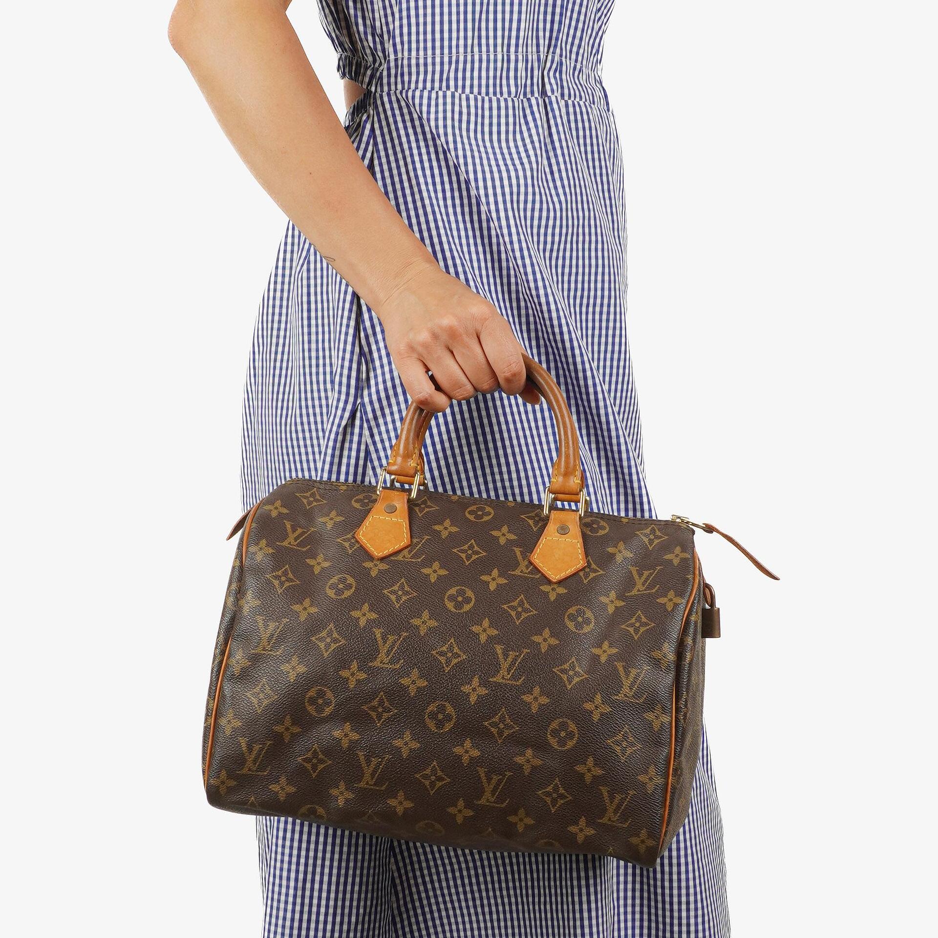 Louis Vuitton Speedy 30 Monogram Canvas Handbag