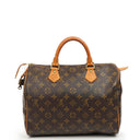 Louis Vuitton Speedy 30 Monogram Canvas Handbag