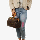 Louis Vuitton Speedy 30 Monogram Canvas Handbag