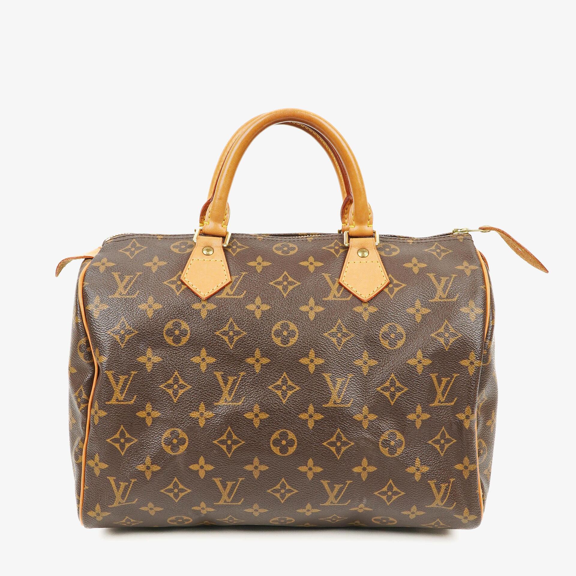 Louis Vuitton Speedy 30 Monogram Canvas Handbag