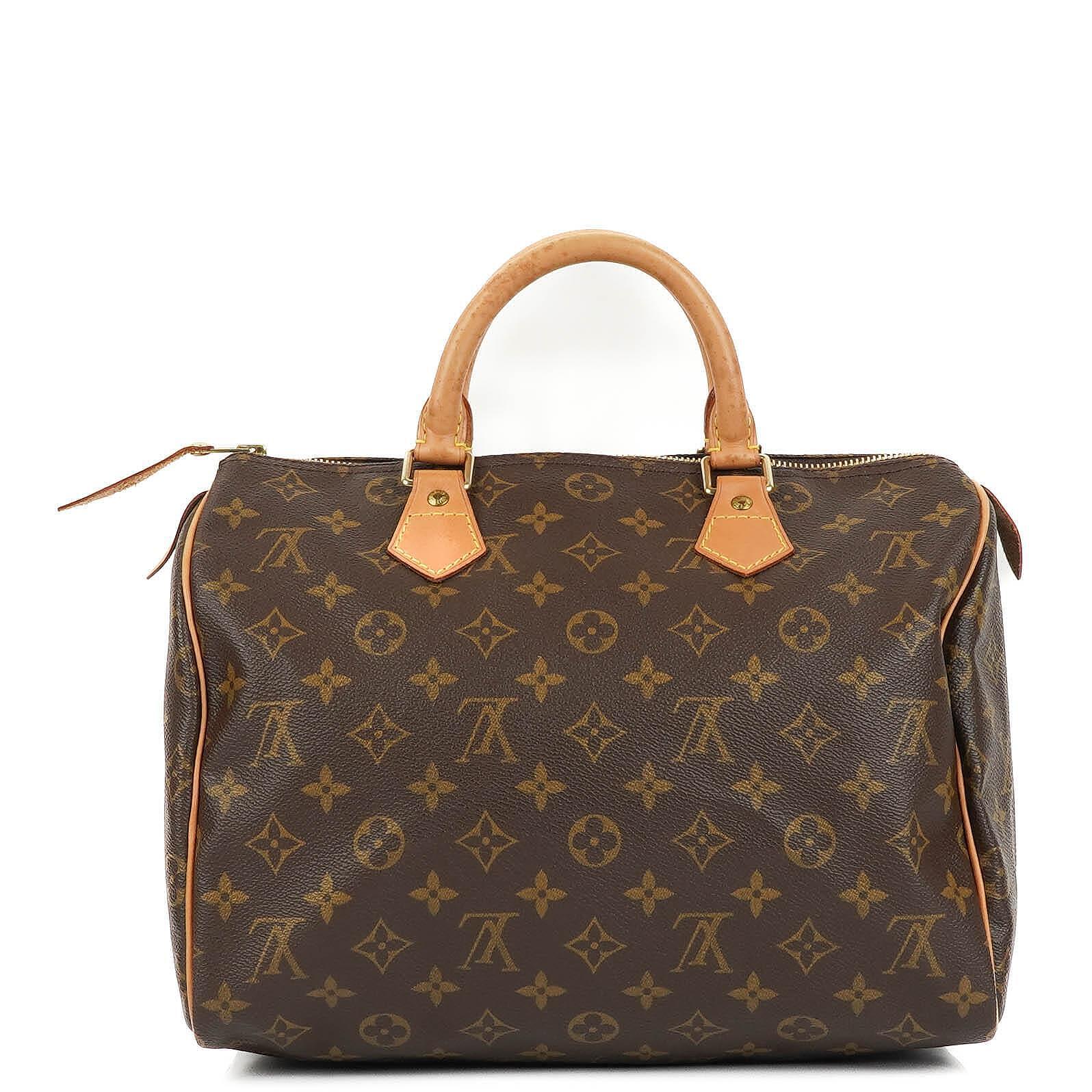 Louis Vuitton Speedy 30 Monogram Canvas Handbag