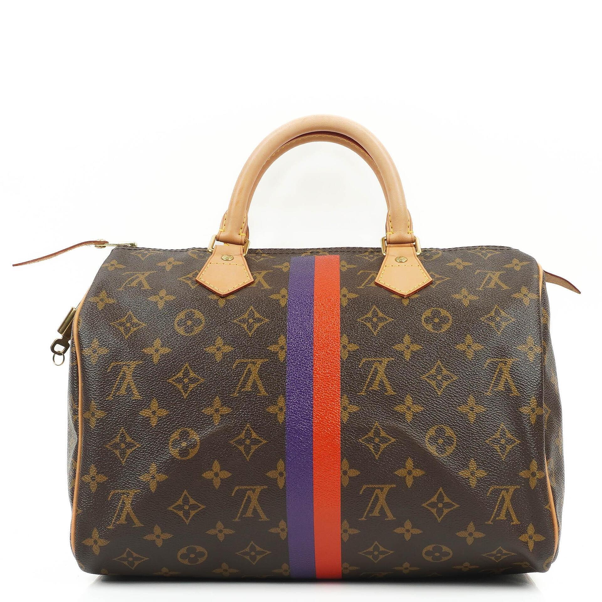 Louis Vuitton Speedy 30 Monogram Canvas Handbag