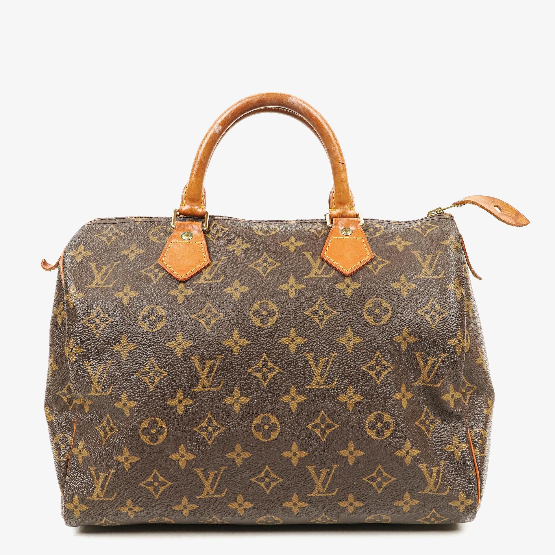 Louis Vuitton Speedy 30 Monogram Canvas Handbag