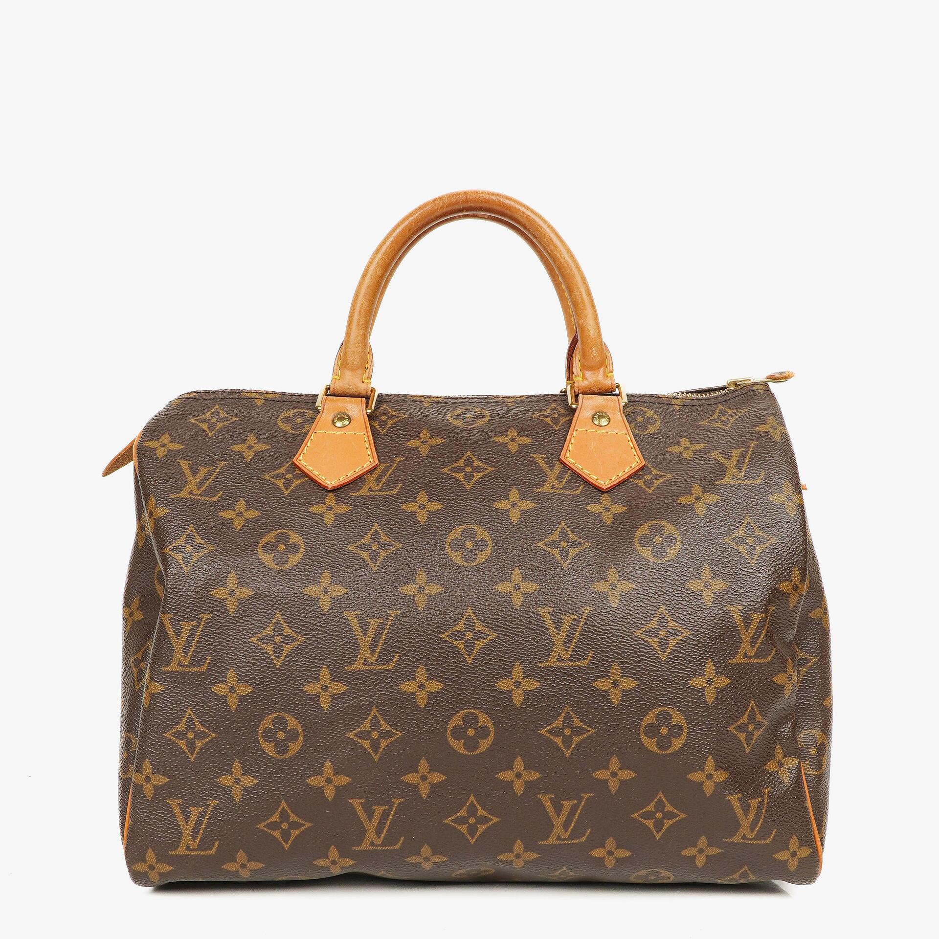 Louis Vuitton Speedy 30 Monogram Canvas Handbag