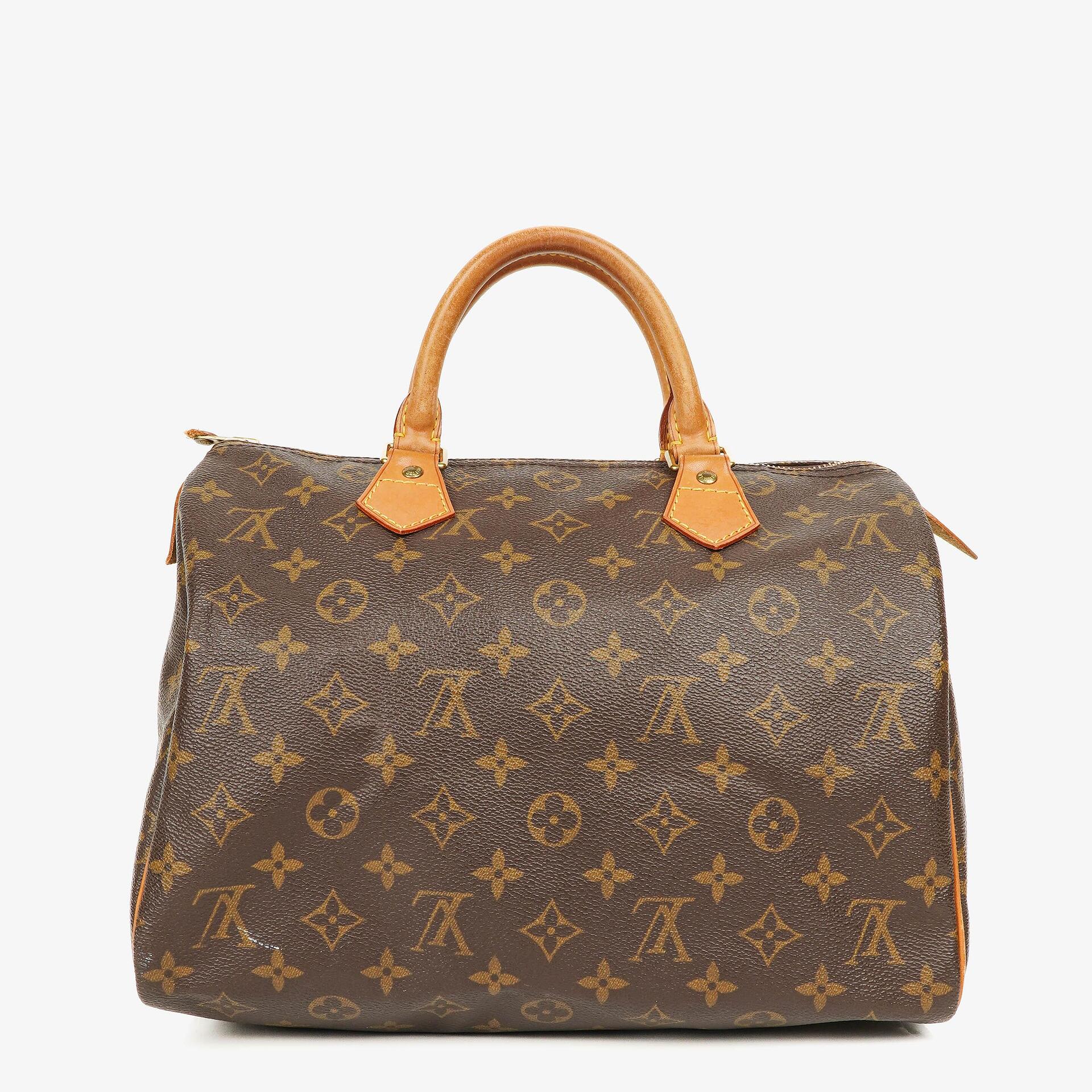 Louis Vuitton Speedy 30 Monogram Canvas Handbag