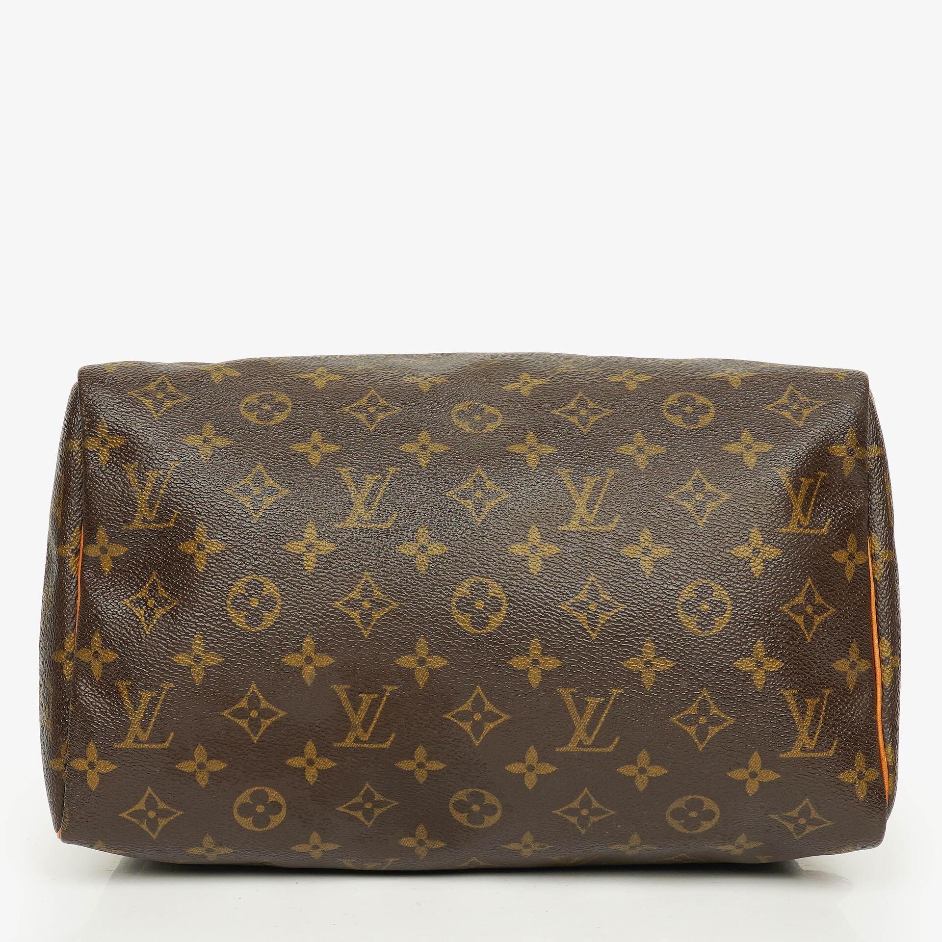Louis Vuitton Speedy 30 Monogram Canvas Handbag