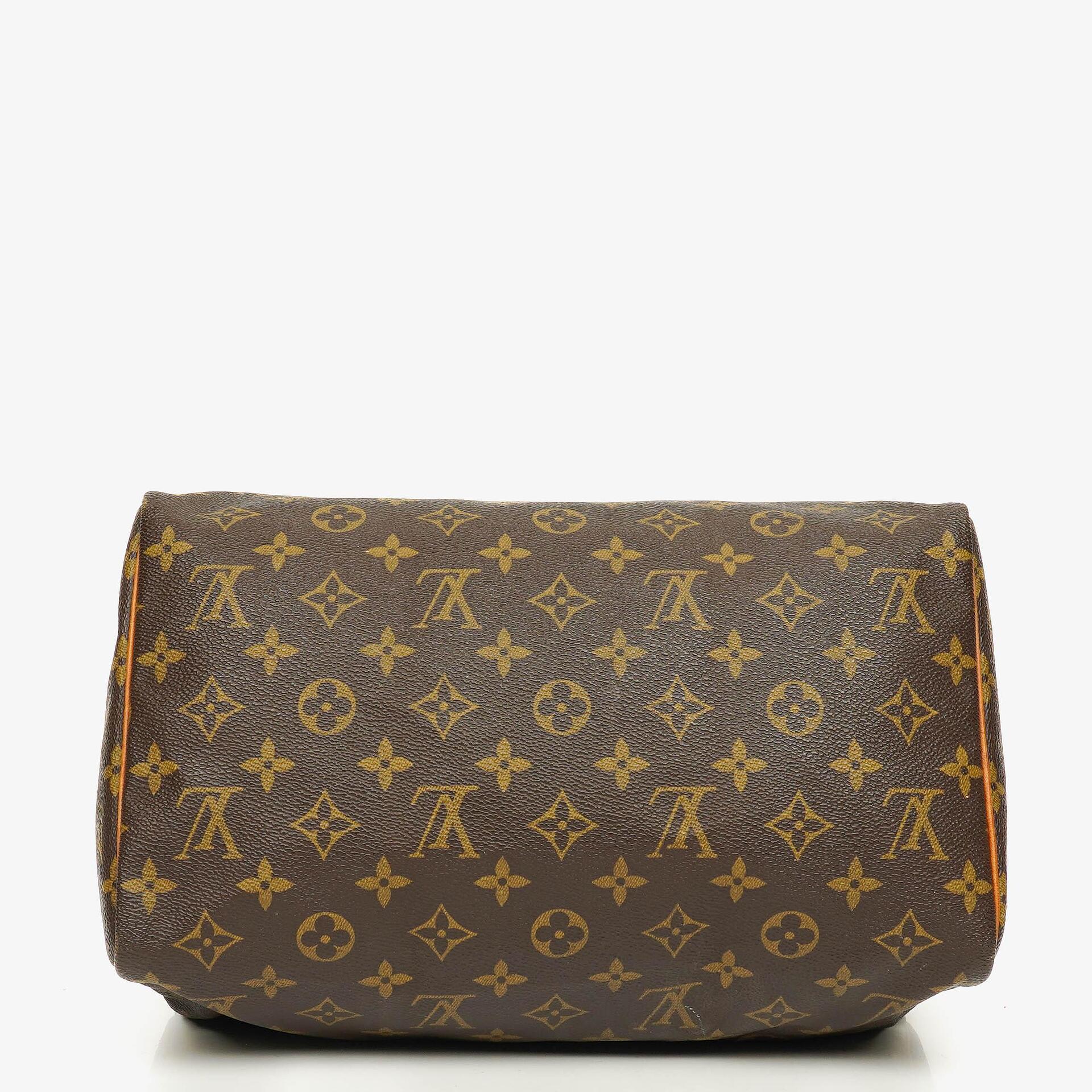 Louis Vuitton Speedy 30 Monogram Canvas Handbag