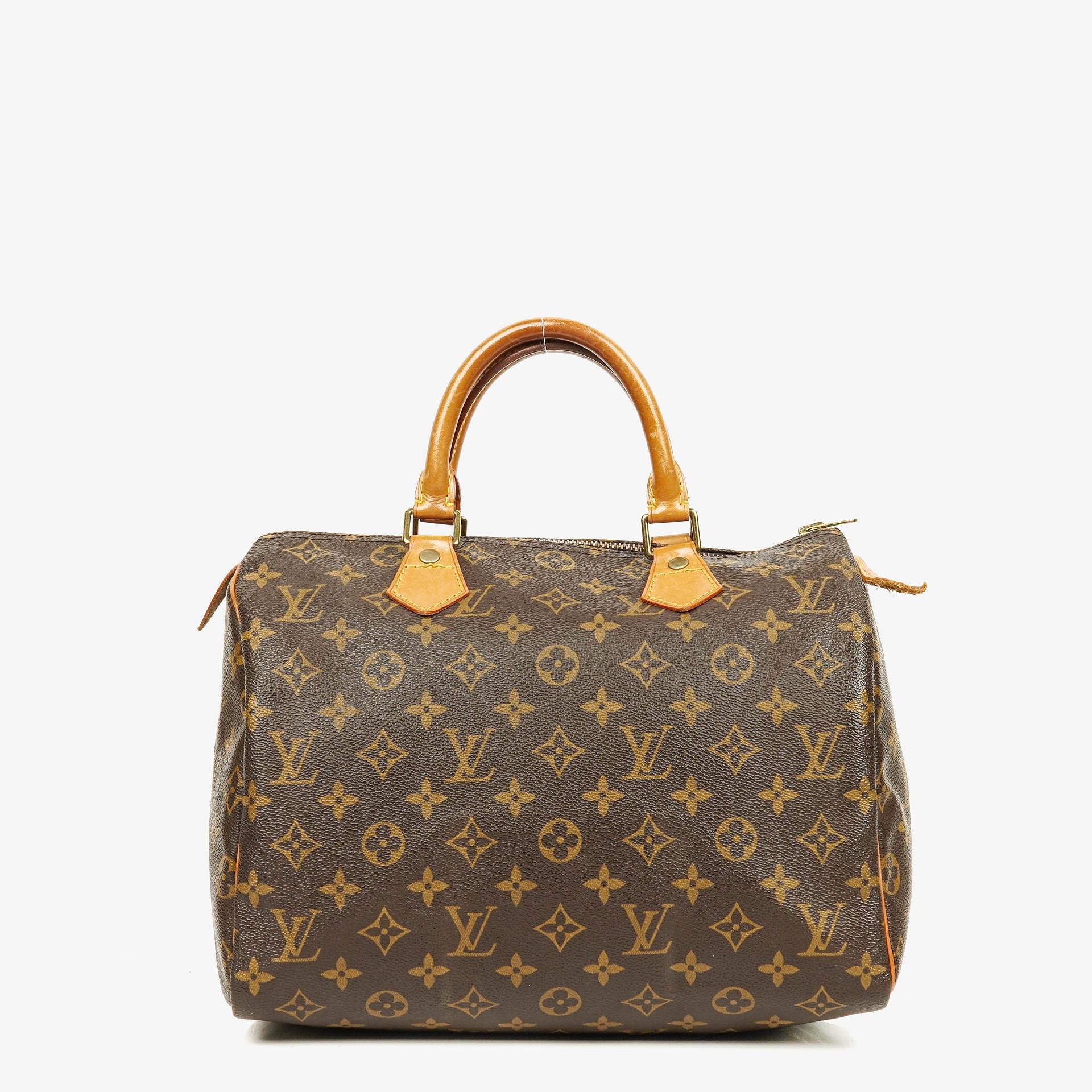 Louis Vuitton Speedy 30 Monogram Canvas Handbag