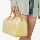 Louis Vuitton Speedy 30 Perle Monogram Vernis Handbag