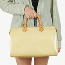 Louis Vuitton Speedy 30 Perle Monogram Vernis Handbag