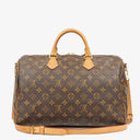 Louis Vuitton Speedy 35 Bandouliere Monogram Canvas Handbag