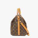 Louis Vuitton Speedy 35 Bandouliere Monogram Canvas Handbag