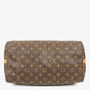 Louis Vuitton Speedy 35 Bandouliere Monogram Canvas Handbag