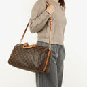 Louis Vuitton Speedy 35 Bandouliere Monogram Canvas Handbag