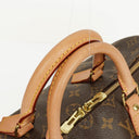 Louis Vuitton Speedy 35 Bandouliere Monogram Canvas Handbag