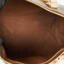 Louis Vuitton Speedy 35 Bandouliere Monogram Canvas Handbag