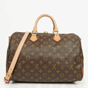 Louis Vuitton Speedy 35 Bandouliere Monogram Canvas Handbag