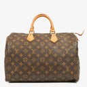 Louis Vuitton Speedy 35 Monogram Canvas Handbag